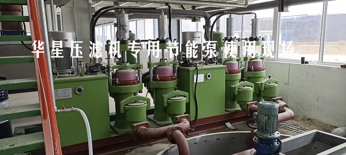 華星壓濾機專用節能泵面粉廠使用案例